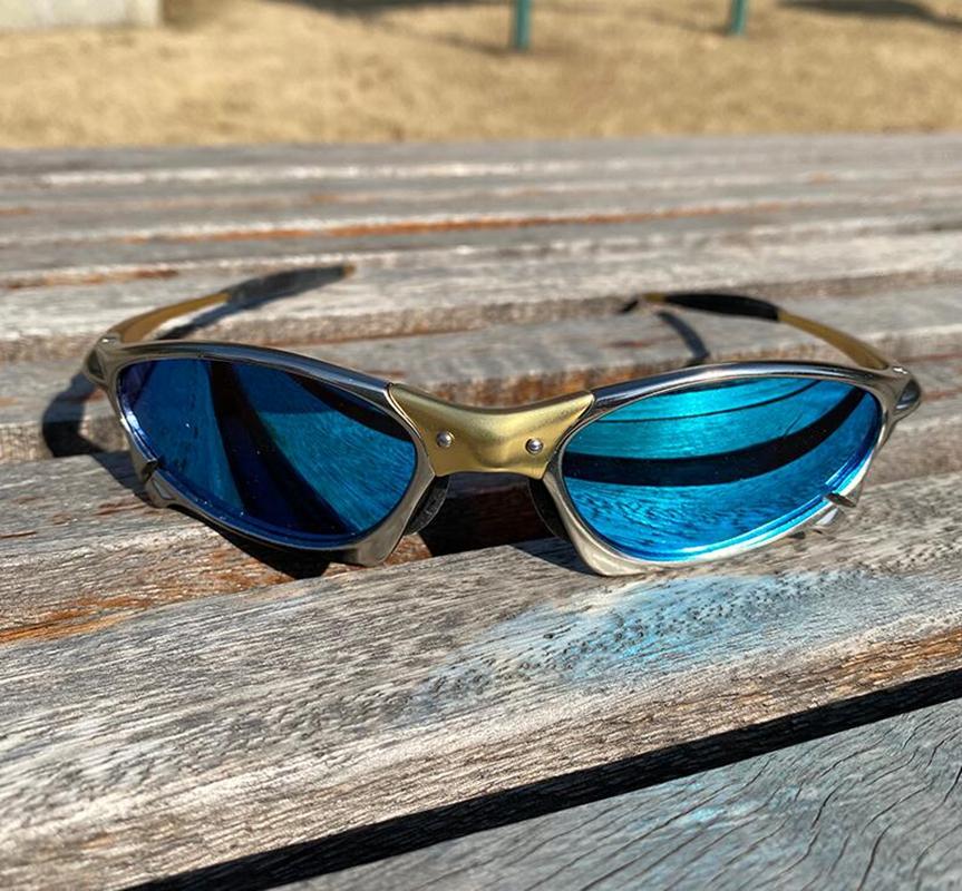 Mtb Man Sunglasses Cycling Glasses Uv400 Fishing Sunglasses Metal Bicycle Goggles Cycling Eyewear Riding Glasses H8-7