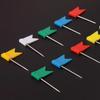 20pcs/set Flag Thumbtack Nail Thumbtack Board Map Drawing Tacks for Notice Board Marker Home Office School Stationery Supplies