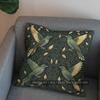2D Elegant Birds & Swirls Pattern Pillow Cover Pattern Cushion Cover Suitable For Sofa Bedroom Car Pillow Cover
