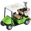 1:36 Alloy Action Cart Model Simulated Pull Back Car Toy Decoration Holiday Gift for ChildrenGreen
