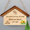 Creative Welcome Home Hanging Sign for Entryway