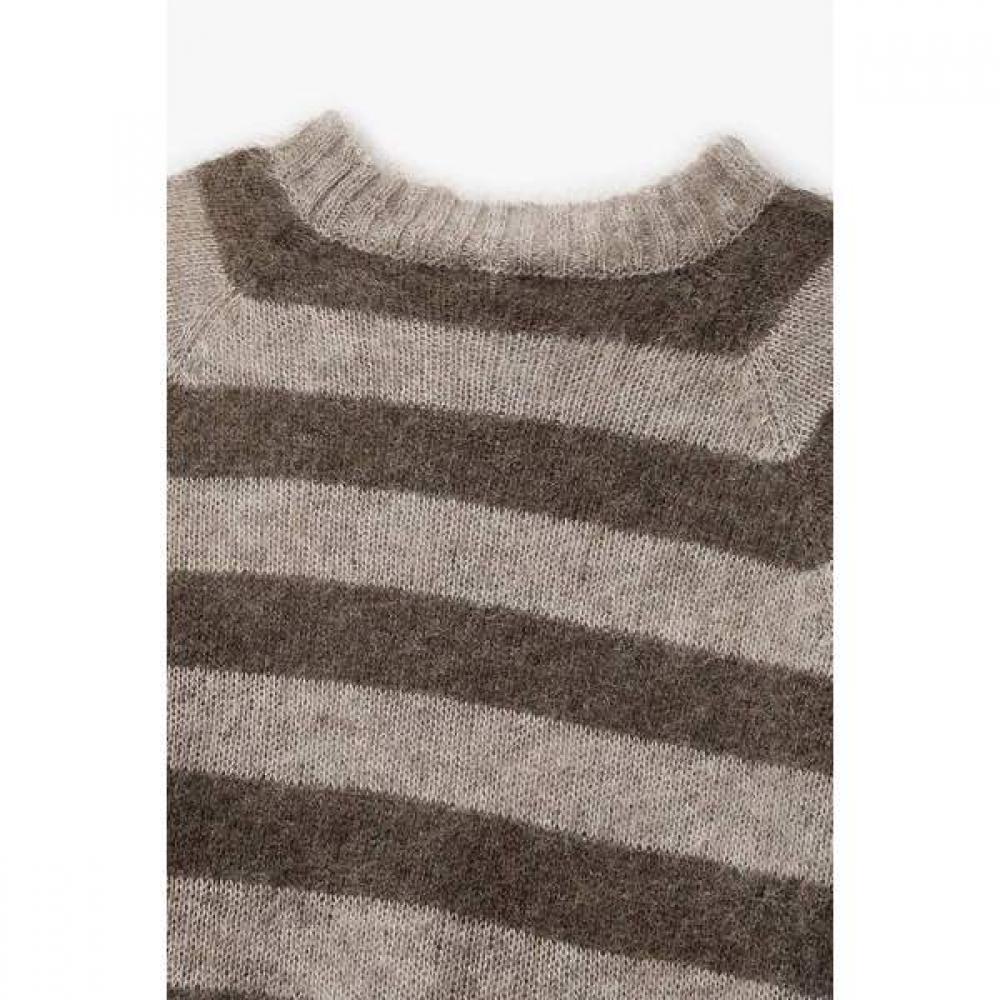 Emporio Armani Men S Stripe Mohair Pullover A516328051