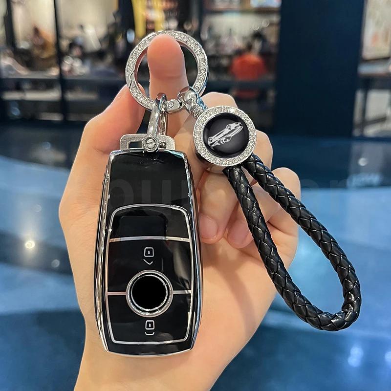 2/3/4 Buttons For Mercedes Benz W177 W205 W213 W222 G63 X167 A C E S G GLS Class Maybach TPU Car Key Cover Case Shell Fob Bag
