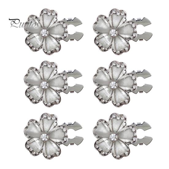 

1/6 шт. Накладки на пуговицы, искусственный жемчуг, блестящие стразы, зажим для пуговиц в форме цветка с плоскогубцами, пресс-аксессуары для платья, костюма, смокинга H