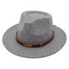 Feather Decoration Ethnic Style Top Hat Tibetan Jazz Hat Temperament Felt Hat Imitation Wool Hat Men'S And Women'S Ins Style