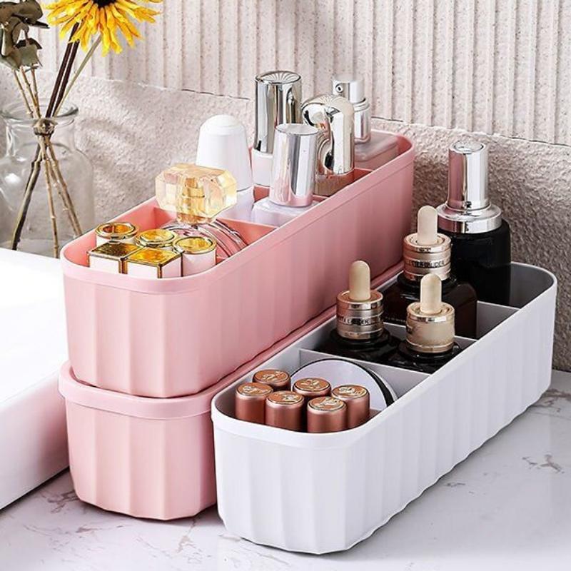 5 přihrádek Úložný box na ponožky Plastový s víkem Koleje Organizér na ponožky, spodní prádlo, oblečení Úložné boxy Držáky na kosmetiku Kontejnery