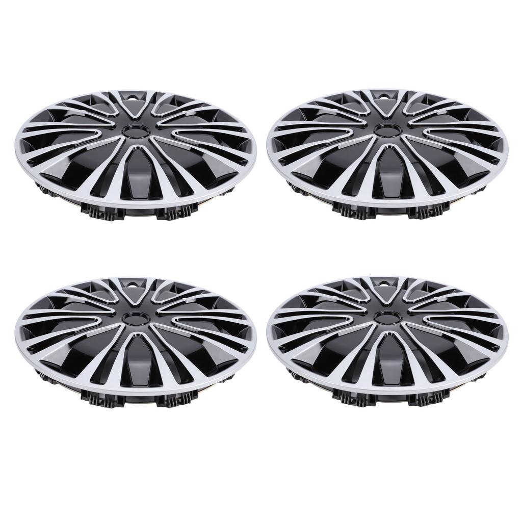 4 STÜCK Radkappe 14 Zoll Stilvolles Clip-On-Design R14 Radnabenabdeckung Ersatz für AX