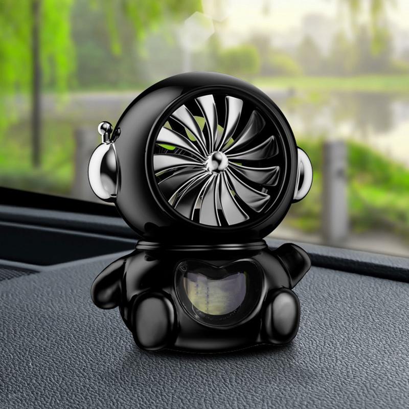 Niedlicher Auto-Lufterfrischer Solarbetriebener Rotierender Auto-Lufterfrischer Solar-Roboter Rotierender Auto-Öldiffusor Solar-Auto-Öldiffusor Auto