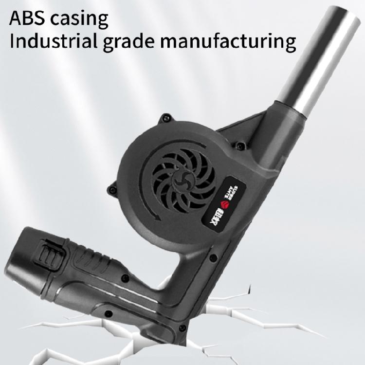 Handheld BBQ Fan Air Blower Large Air Flow Rechargeable BBQ Fan Variable Speed