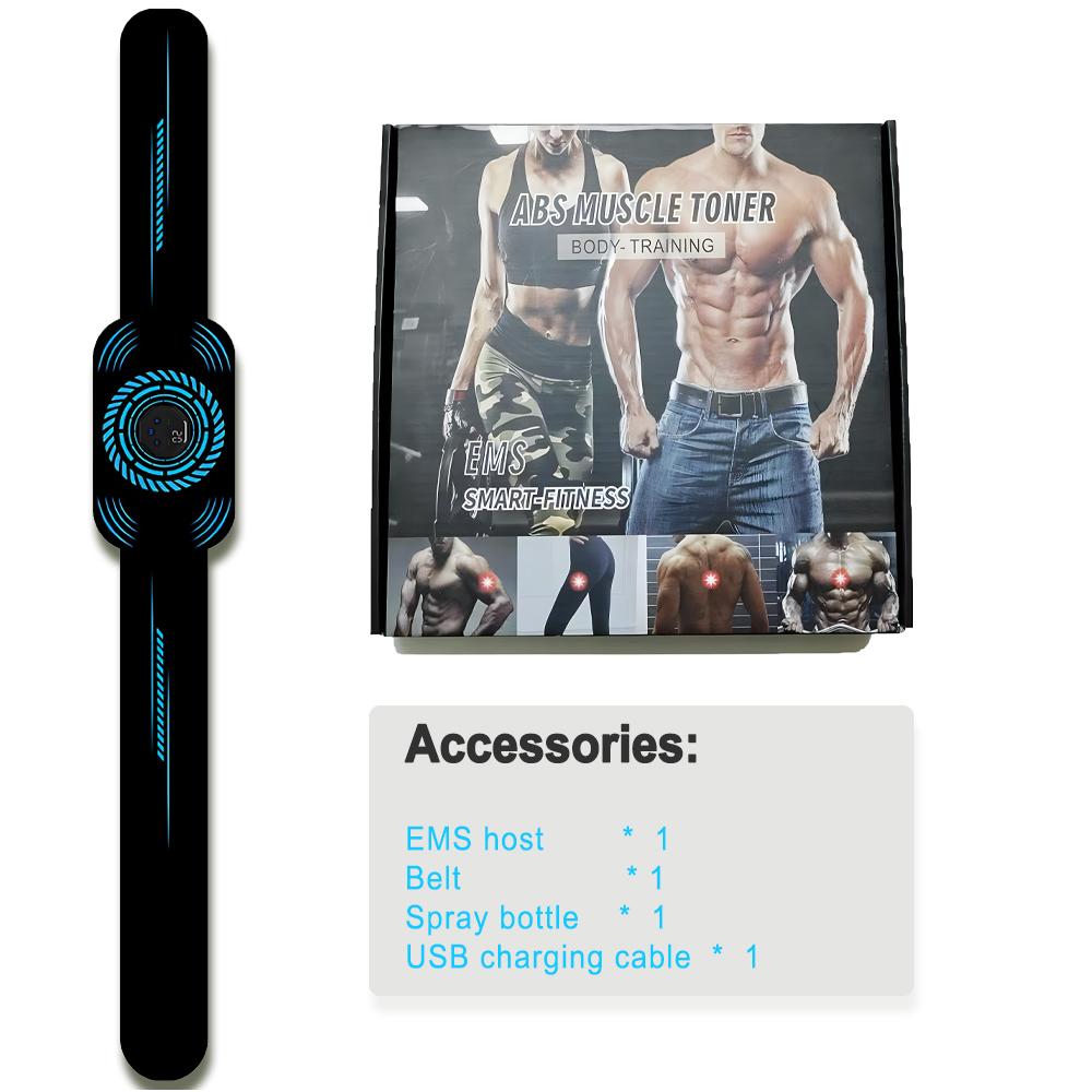 

EMS Стимулятор мышц живота Фитнес ABS Тонизирующее средство для мышц Талия Похудение Формирование Талия Рука Нога Массаж Домашний Фитнес