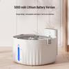 Wireless Smart Pet Water Fountain with Automatic Feeder and Circulating Filter for Cats and Dogs.