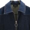 A.P.C. Denim Zip Jacket 34 Navy Women Used