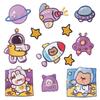 Planet & Astronaut Embroidery Stickers - Cartoon Self-Adhesive Clothing Patches