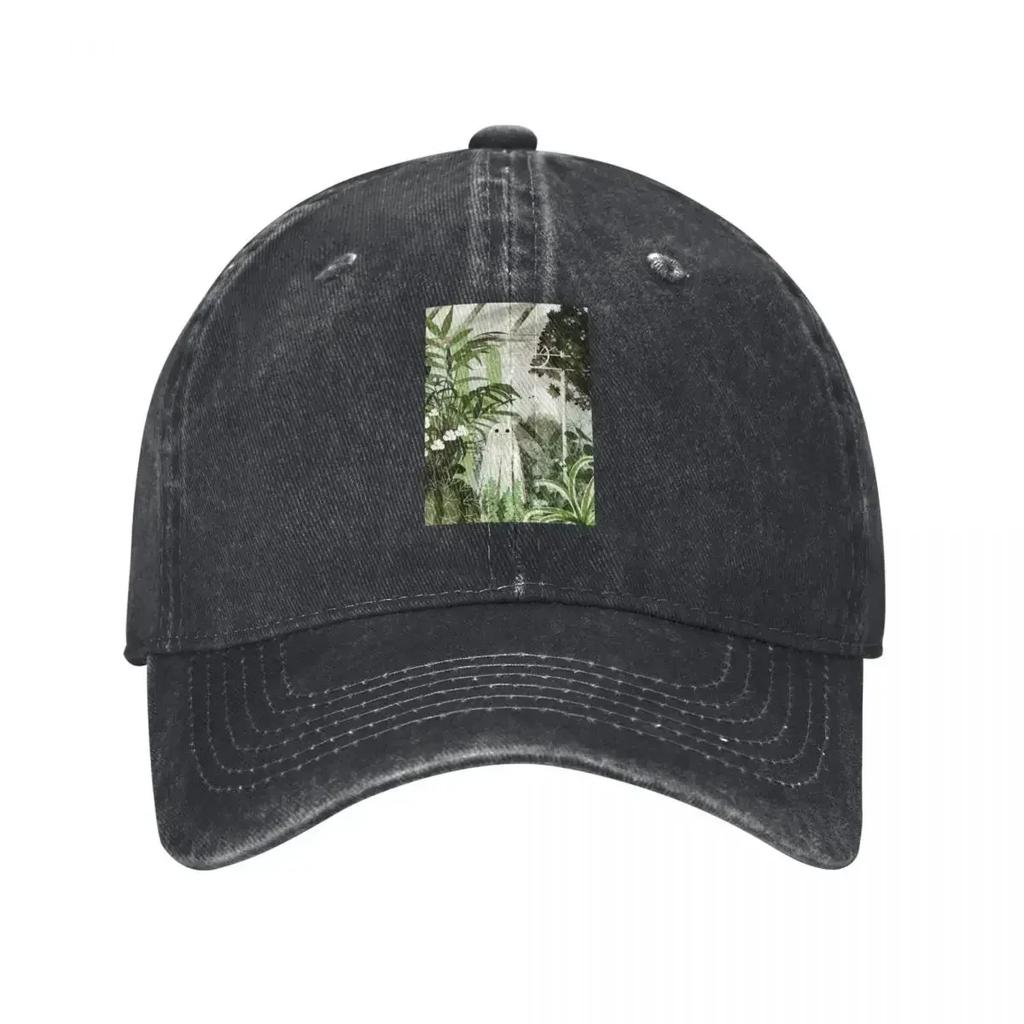 Theres A Ghost In The Greenhouse Again Baseball Cap Cotton Hats Cowboy Caps Unisex