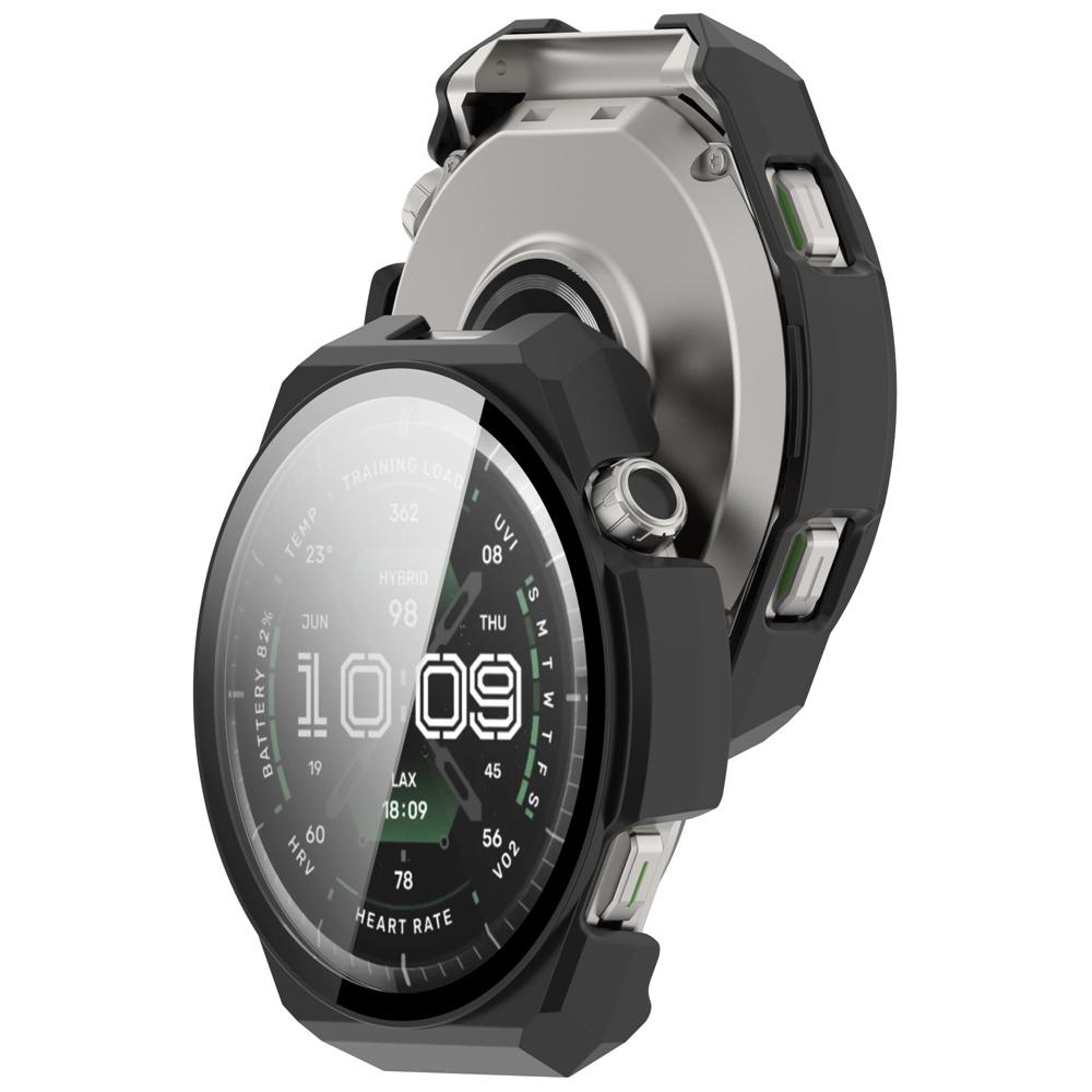 Vidrio Templado+Funda Dura de PC Para Amazfit Balance 3 Protector de Pantalla Antiarañazos Cubierta Completa Carcasa Protectora Marco Parachoques