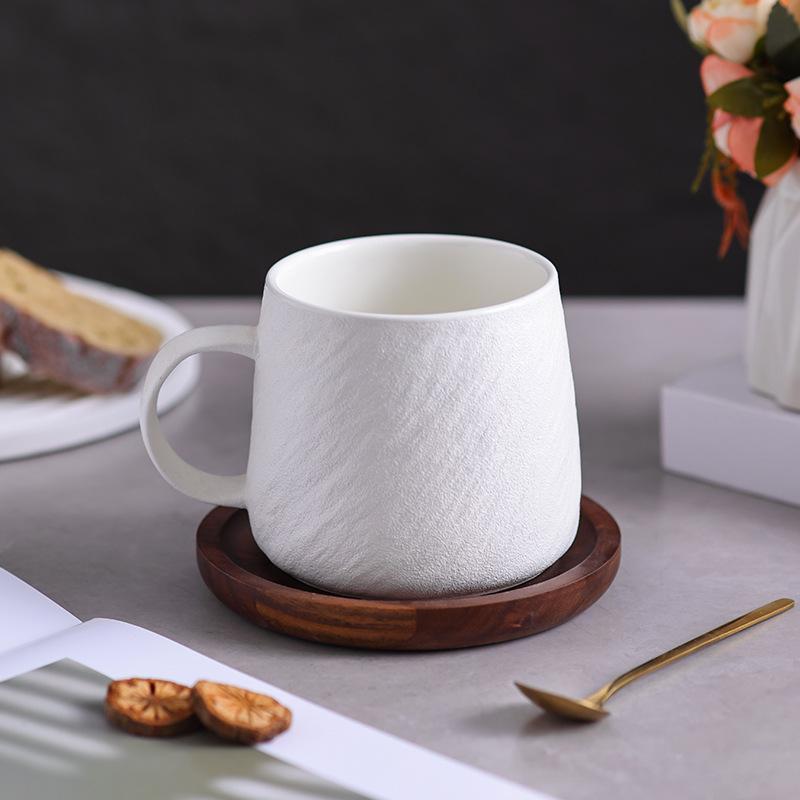 High-End Ceramic Mug for Home or Office - Men's Coffee & Tea Cup