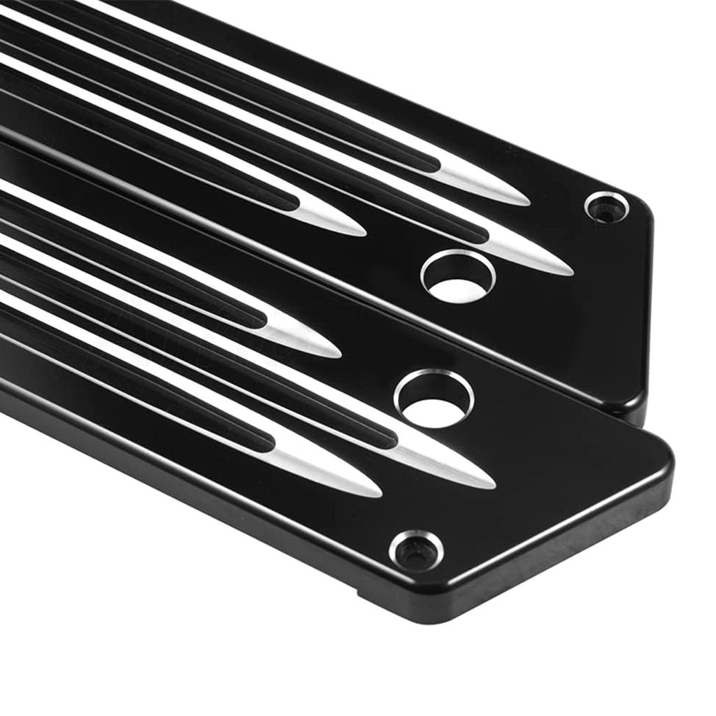 Vylepšený kryt západky sedlové brašny Kryty západky sedlové brašny z hliníkové slitiny Příslušenství pro motocykly Jednoduchá instalace