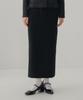 Okuka Classic Wool Skirt_Black