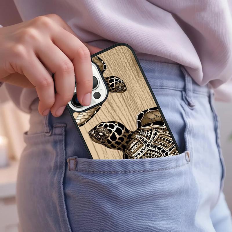 Turtles colourful Sea turtle shell colourful Phone Case For iPhone 17 Air 15 16e 14 13 Pro Max Coque 12 11 Pro Max PLUS cover