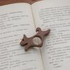 Pet Design Book Page Holder Anti-Slip Pages Guide Marker Cute Design Reading Thumb Tools  Reading