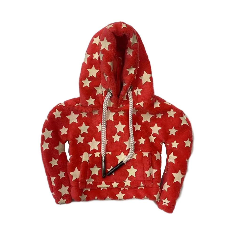 Car Gear Handle Cover Shift Knob Hoodie Sweatshirt Universal Handbrake Cover Shifter Knob Hoodie Cover Car Interior Accessories