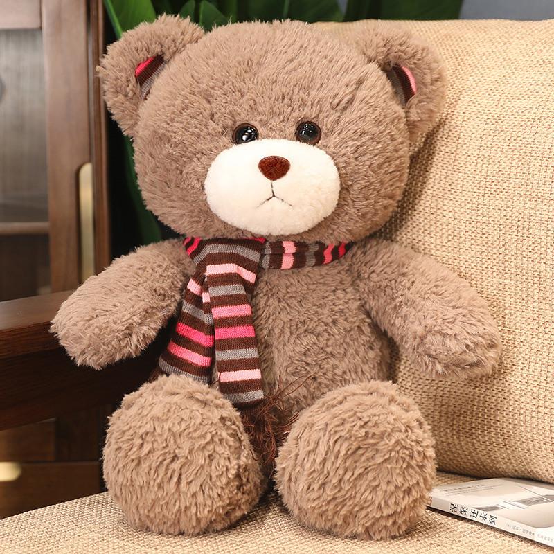 New Teddy Bear Doll Cute Hug Bear Plush Toy Large Bear Doll Valentine's Day Gift Female