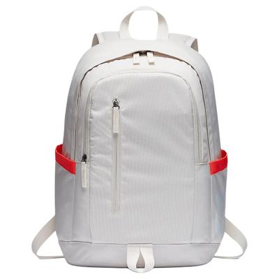 All Access Soleday Multi-Zipper Pocket Polyester Backpack Unisex Backpack White BA6103-030