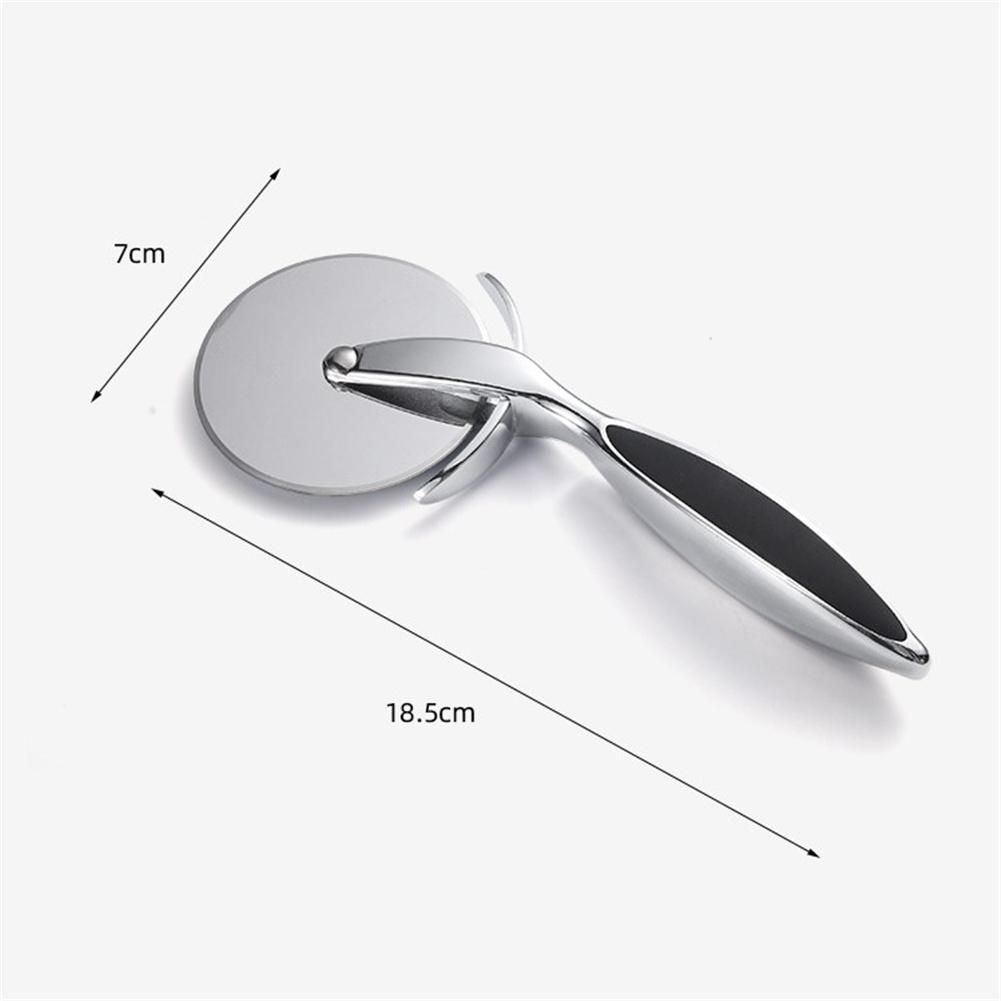 Pizza  Cutter Wheel Zinc Alloy Baking Cutting Non Slip Handle Pizza Knife For Kitchen Pizza Cutter