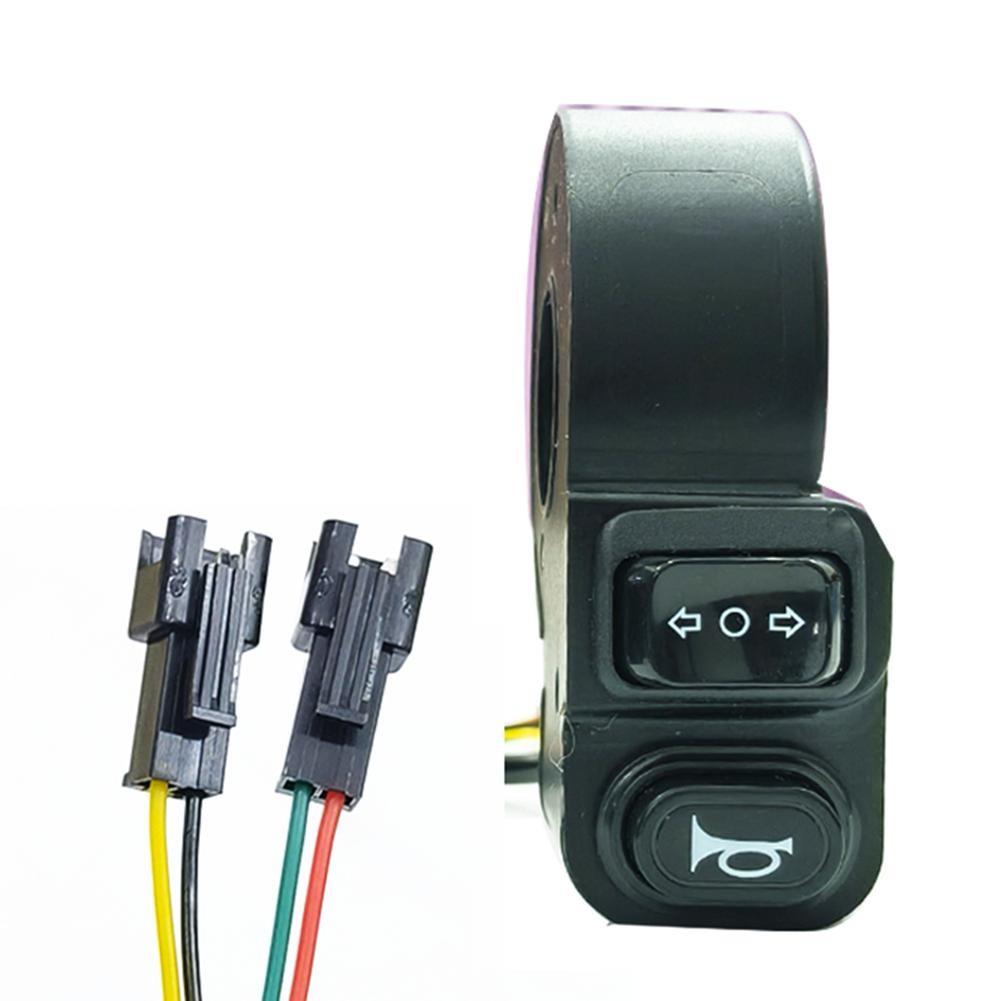 

High And Low Beam Function E-bike Headlight Handlebar Switch 2-in-1
