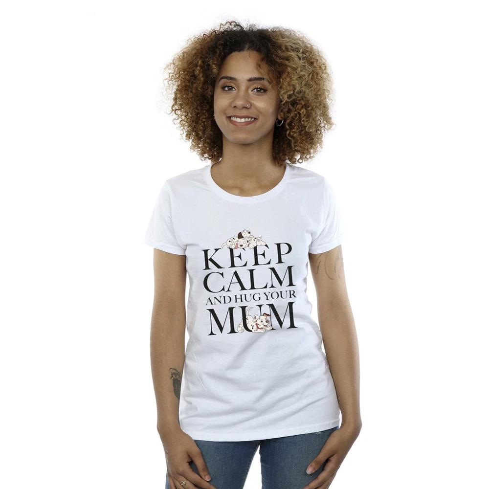 101 Dalmatians Women's/Ladies Keep Calm Cotton T-Shirt