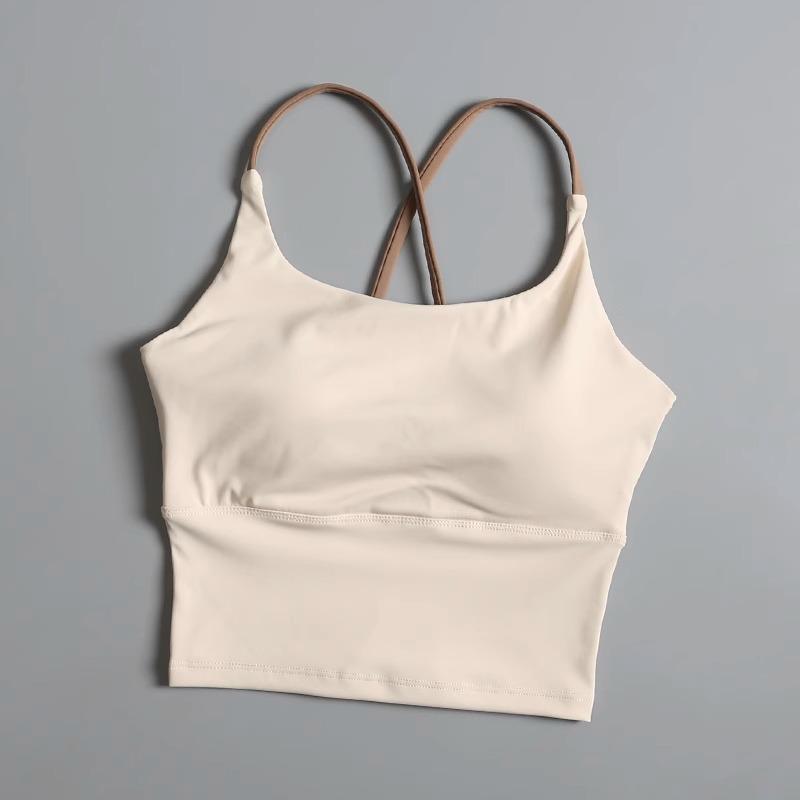 

Women s Shockproof Quick-Dry Sports Bra: Breathable Yoga Vest with Integrated Chest Pad for Running and Fitness M