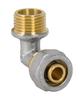 Pex-Al-Pex Elbow Chrome 1/2*16 Boy - D1/2*16.Spike