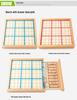 Wood Color 5-in-1 Sudoku Maze Montessori Educational Beech Wood Puzzle Toy for Children