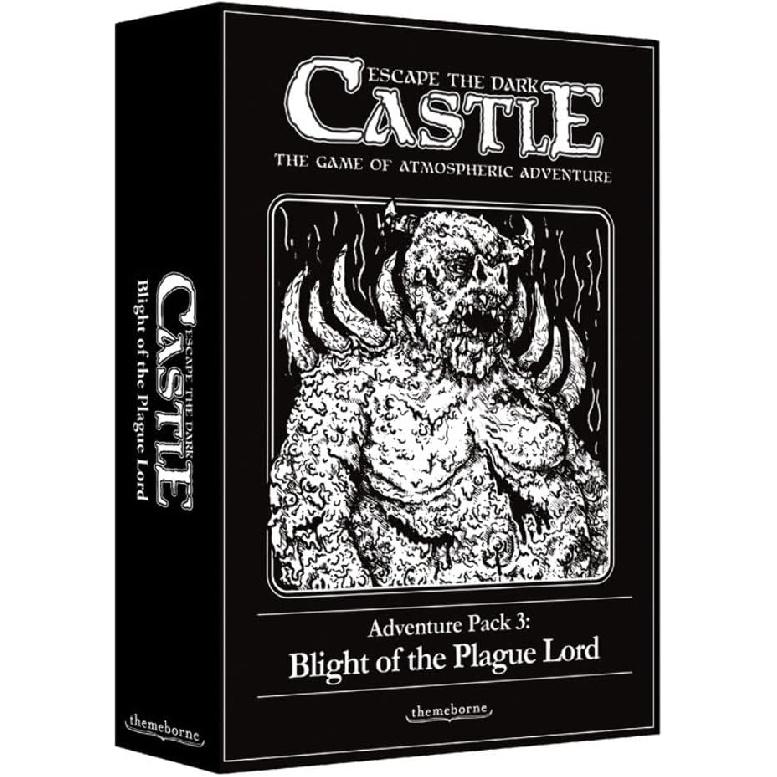 

Настольная игра Escape The Dark Castle Дополнение 3 - Бич Лорда Чумы! Кооперативная стратегическая игра для взрослых, 14+,