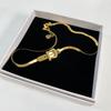 Simple fashion personalized design snake bone chain belt buckle neck chain necklace female sweet cool