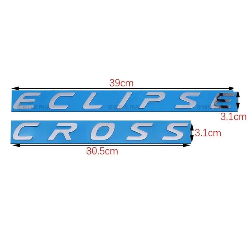 Cyhk7 ABS Auto Voor Motorkap Sticker Embleem Decoratief Badge voor Mitsubishi ECLIPSE CROSS Logo Voertuig Staart Gemodificeerd Sticker Accessoires