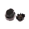 13Pin 12V Euro Round Trailer Caravans Socket Electrical Connector Adapter Towing Socket Plug Car Accessories