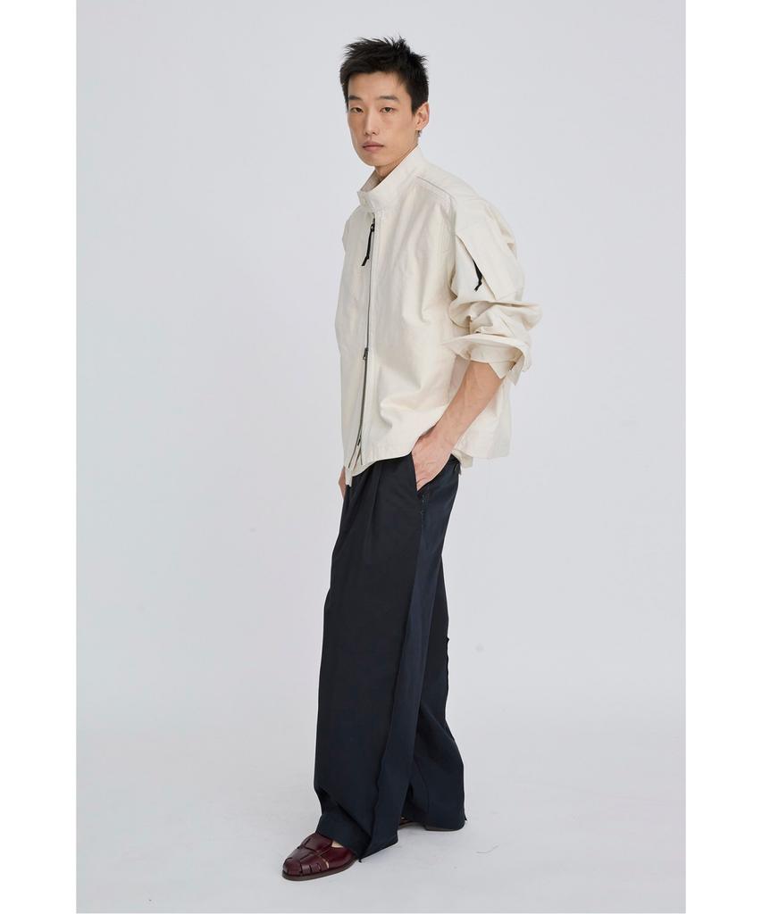 RECODE Raw Edged Two Tuck Pants Rkpas26642Nyx