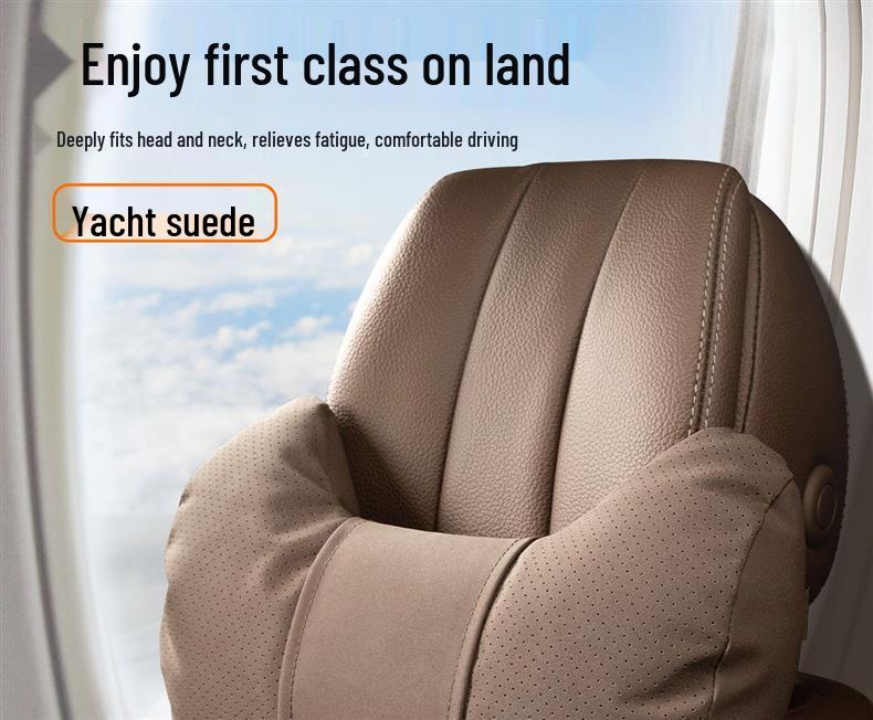 Lantu Dreamer Car Headrest Neck Pillow with Free Zhiyin Seat Cover