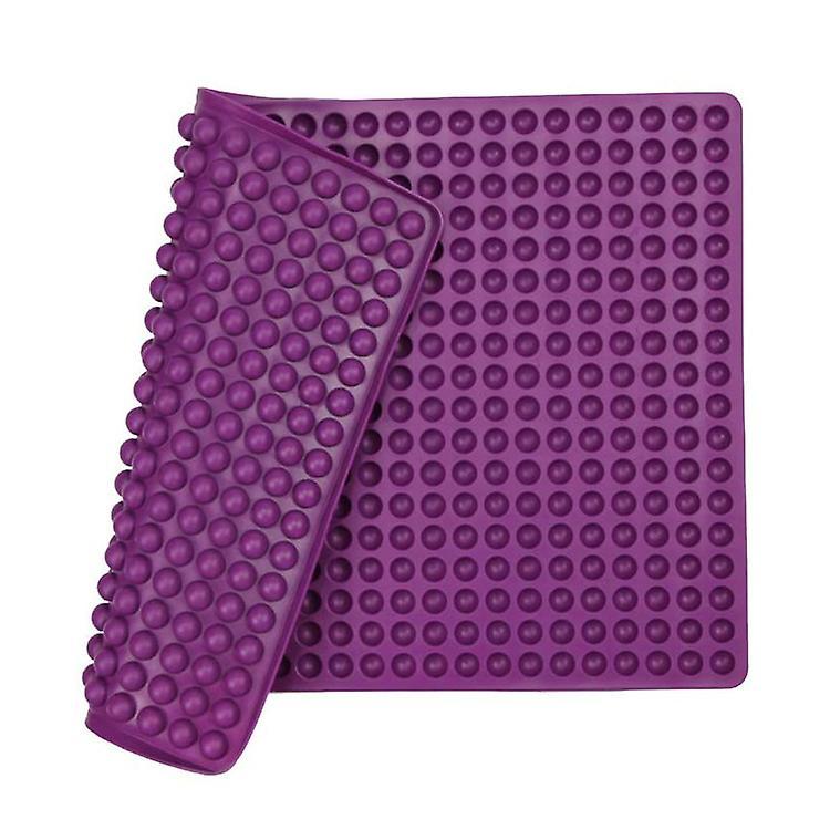 1.2cm Round Ball Barbecue Mat High Temperature Resistant Silicone Oil Drain Mat Placemat Can Be Used As Small Round Ball Cookie Mold