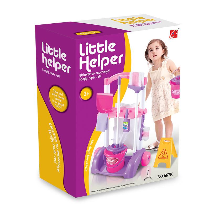Children'S Play House Simulation Life Appliances Cleaning Toys Girls Cleaning Simulation Vacuum Cleaner Tool Set