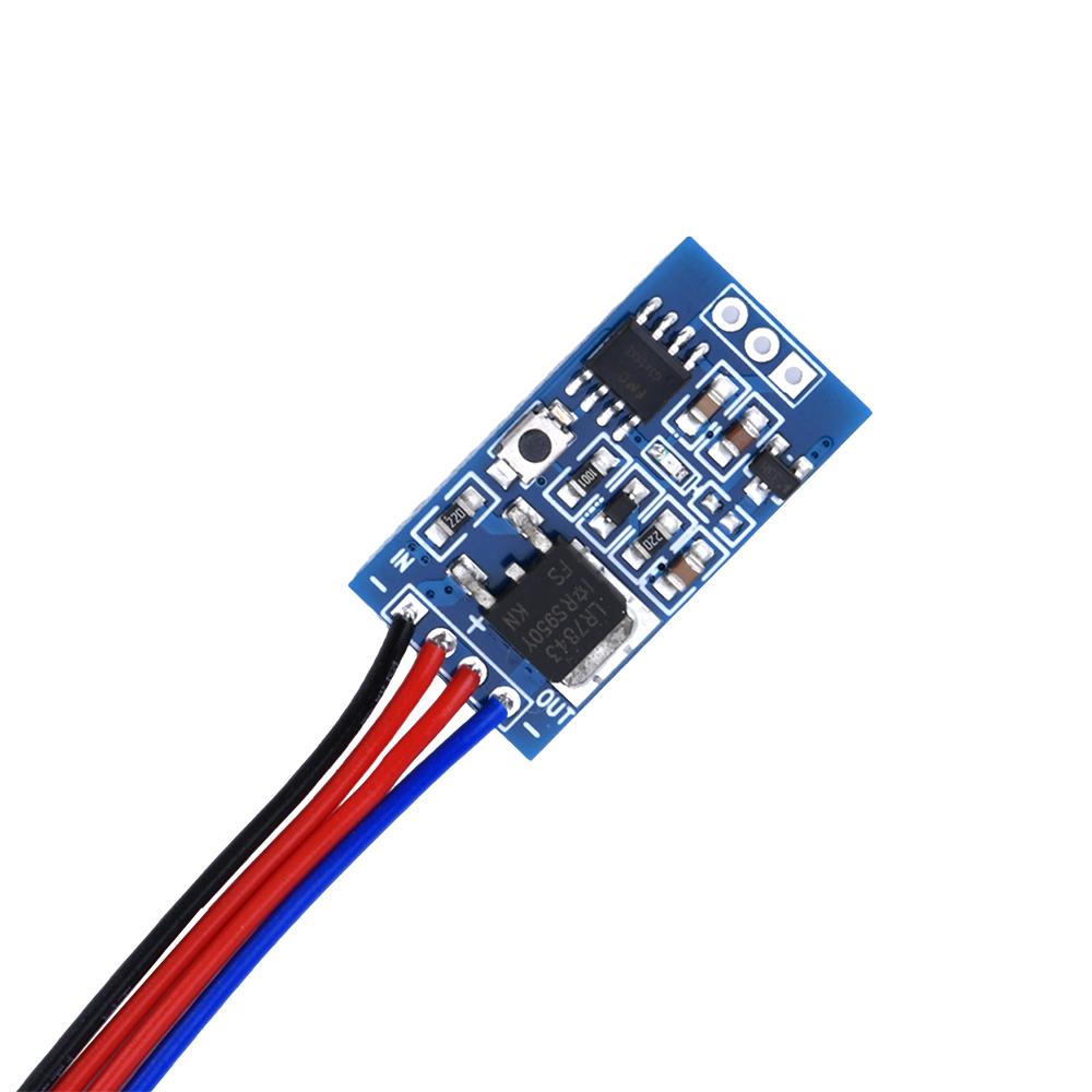 

DC3-24V PWM Dimming Module Fast and Slow Gradually Brightening LED Control Module with Dimming Breathing Flashing For LED Lights