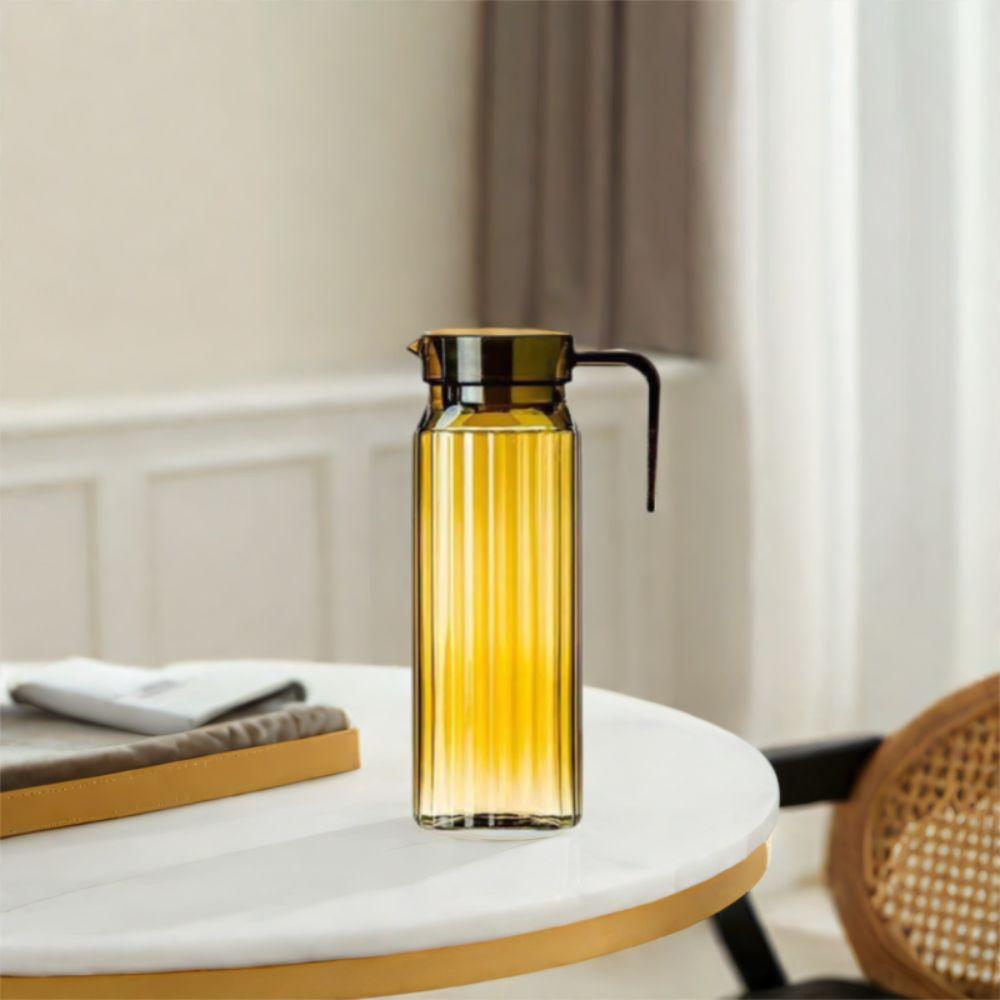 Heat Resistent Water Pitcher Anti-Dust Iced Tea Pot Juice Bottle Beverage Bottle  Hotel