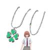 Unique Four Leaf Clover Pendant Necklace Tokyo Avenger Cosplay Decor Gift For Girl