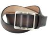 Dark Brown Tochigi Leather Belt for Men and Women. Genuine Leather, Made In Japan. Features: Thick, Wide, Casual, Business, Large Sizes Available.