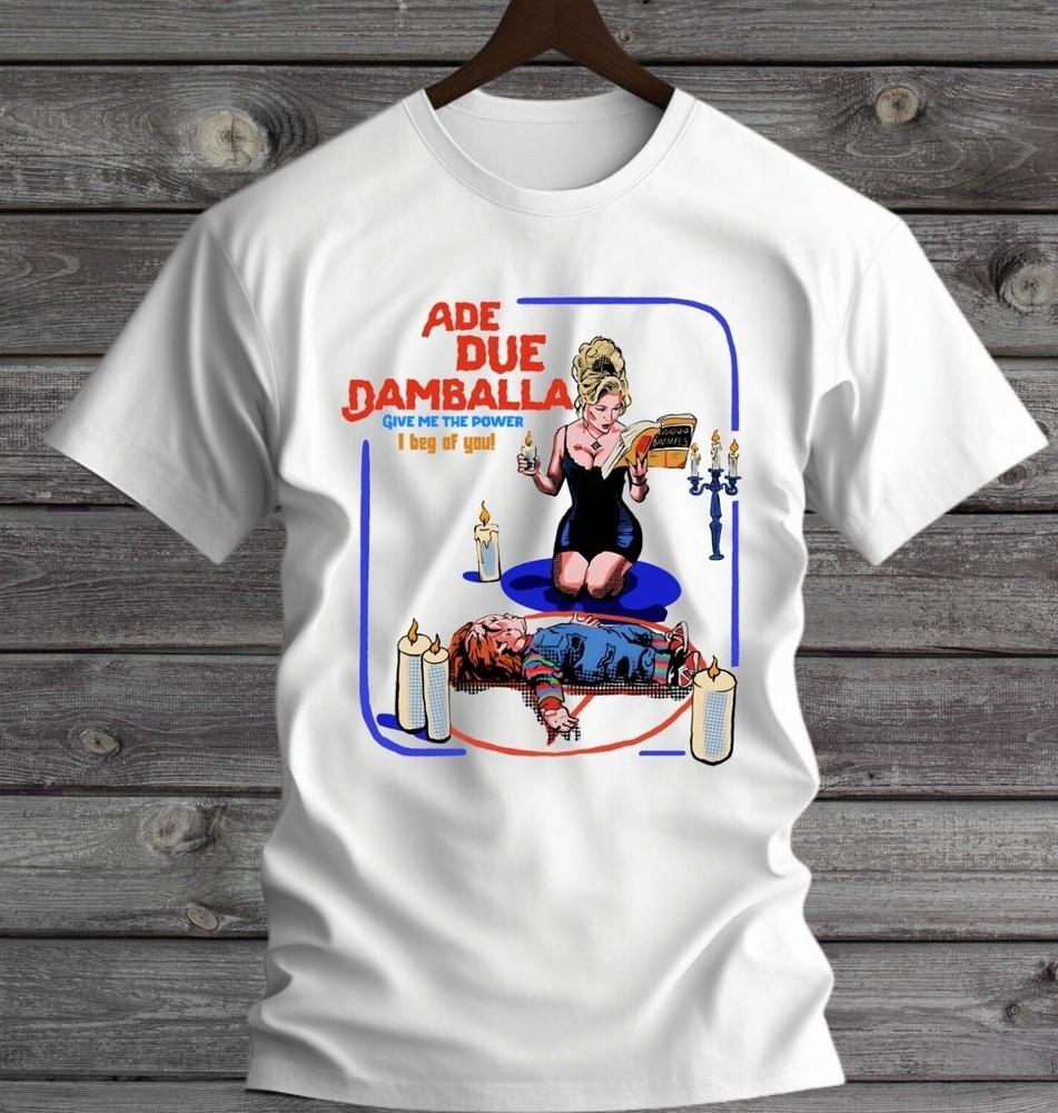 Bride of Chucky Ade Due Damballa Horror Movie TShirt White S3XL Unisex T-Shirt XXXXL