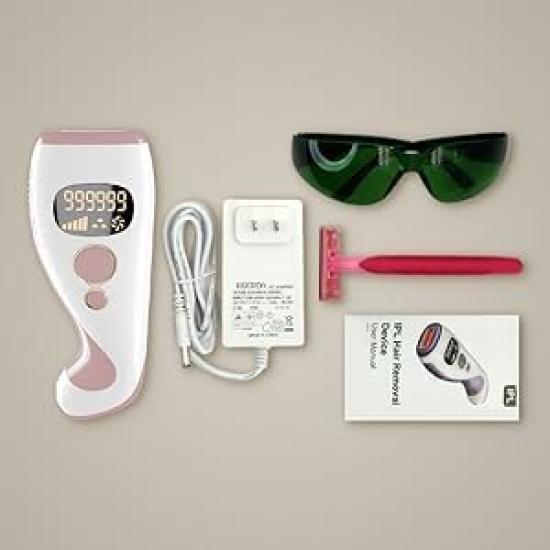 ZAPAL IPL Light Hair Removal VIO Full Body Hair Home Hair 5 Flash Sunglasses Painless Hair Removal for the Whole for Men and Women 990,000 Device,