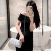 Women Girl Formal Evening Bag with Chain Banquet Purse Female Handbag Clutches