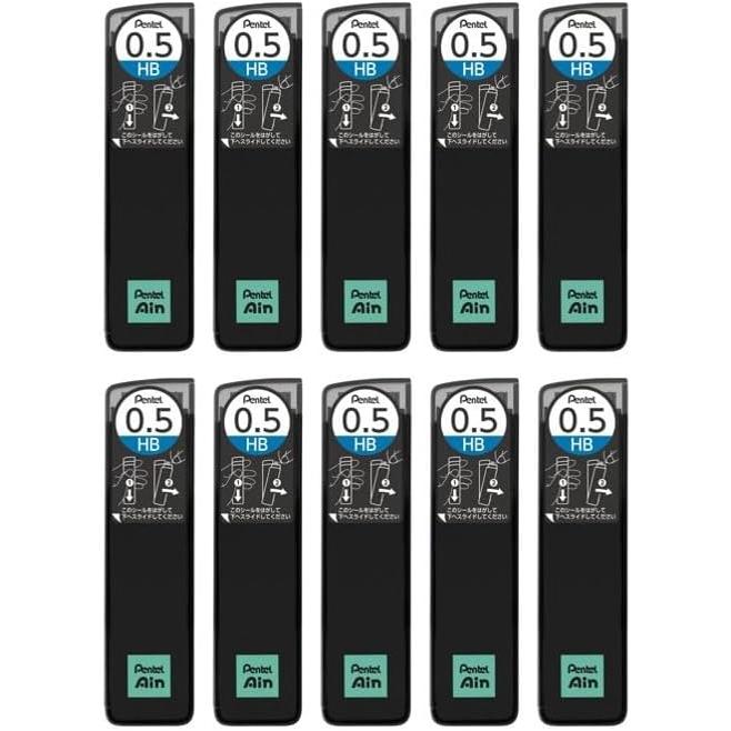 Pentel Ain STEIN Mechanical Pencil Lead, 0.5mm, Limited Edition Neo Classical, HB, 10 Refills C285AL6-HB(10)