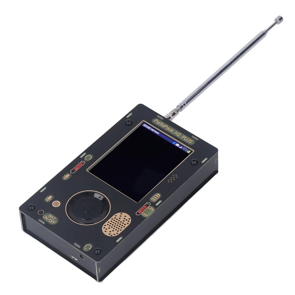 Portable Radio Transceiver 3.2in LCD Touch Screen High Sensitivity 1MHz?6GHz SDR Transceiver with
